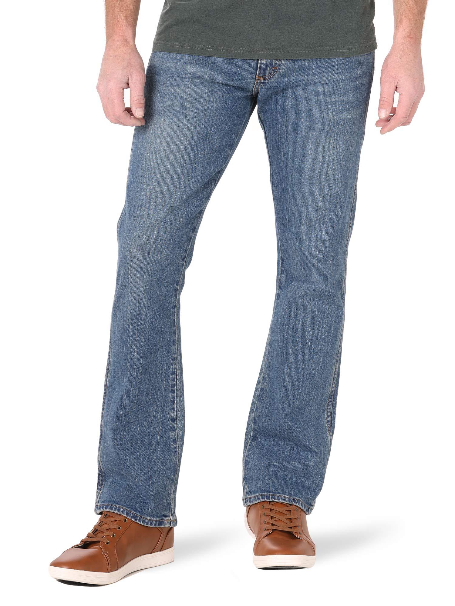 Wrangler Texas Rooted Slim Bootcut Jean Texas Rooted Slim Bootcut Jeans in  Blue for Men | Lyst