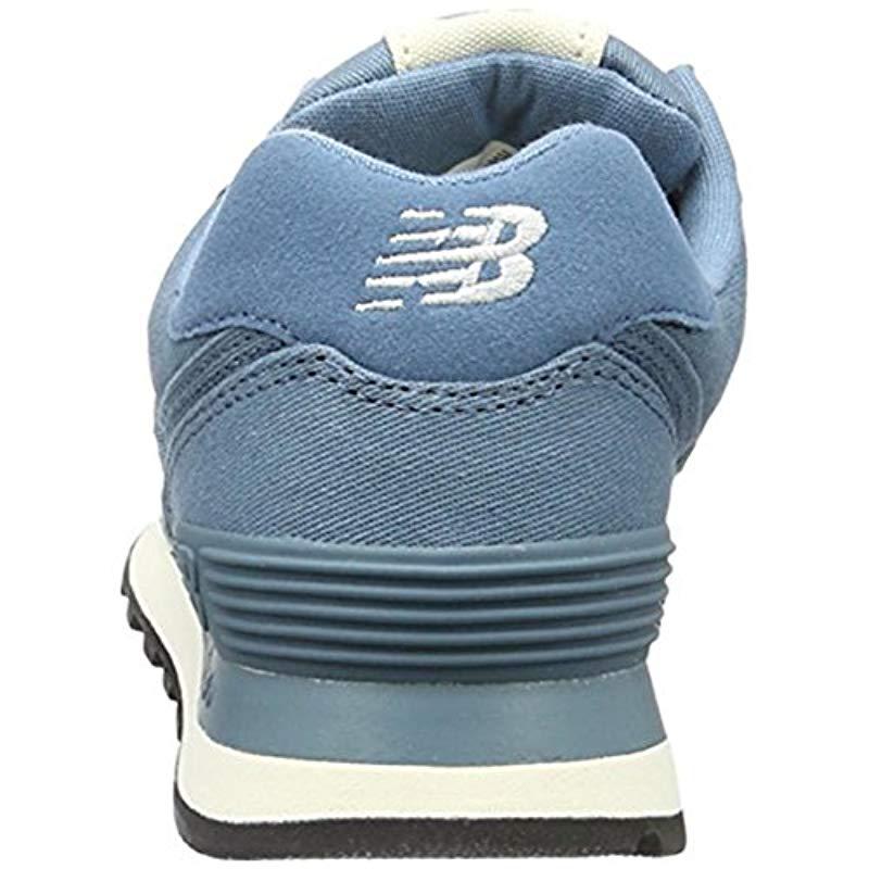 New Balance 574 Waxed Canvas Pack Fashion Sneaker in Blue - Lyst