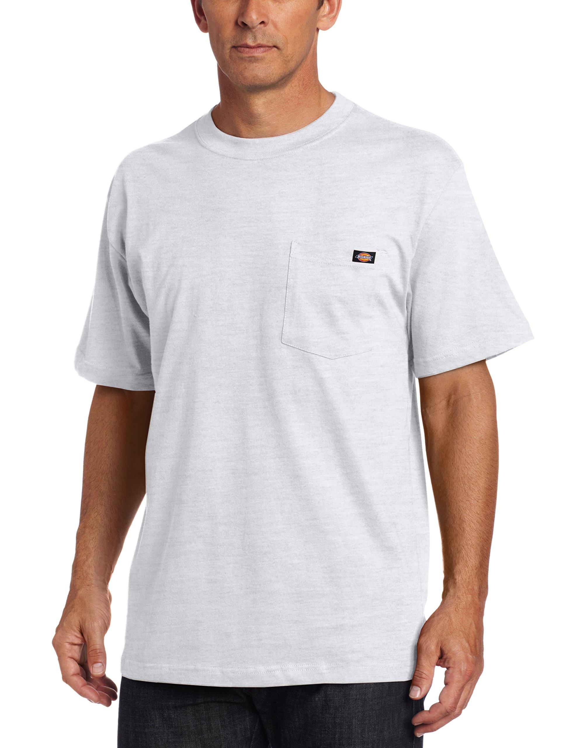 Dickies Short-sleeve Pocket T-shirt Ash Gray ,large- Tall in White for Men  - Save 56% | Lyst