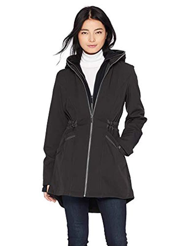French Connection Womens Softshell Anorak with Detachable Vest 
