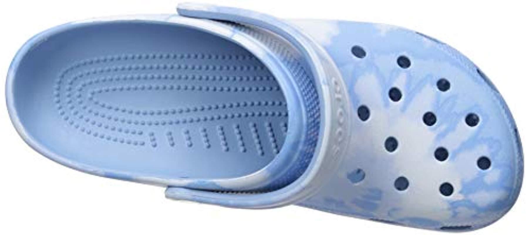 Crocs And Classic Tie Dye Graphic Clog in Blue Lyst UK