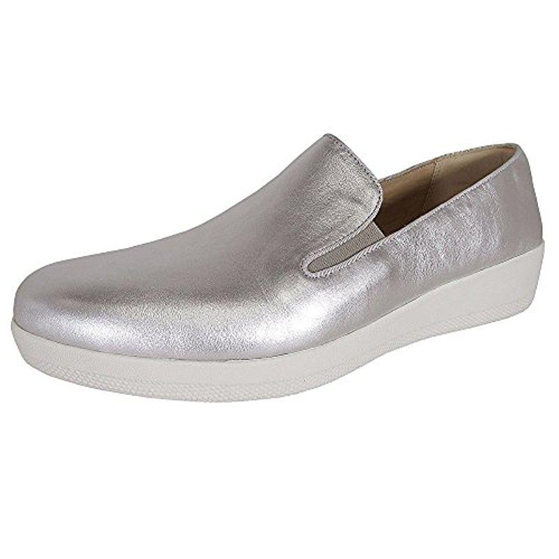 fitflop superskate silver