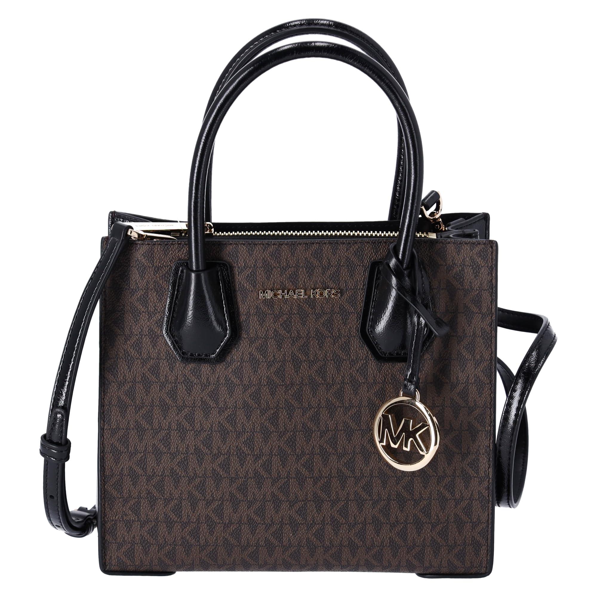 Mercer Medium Messenger Crossbody Satchel Bag Black Signature