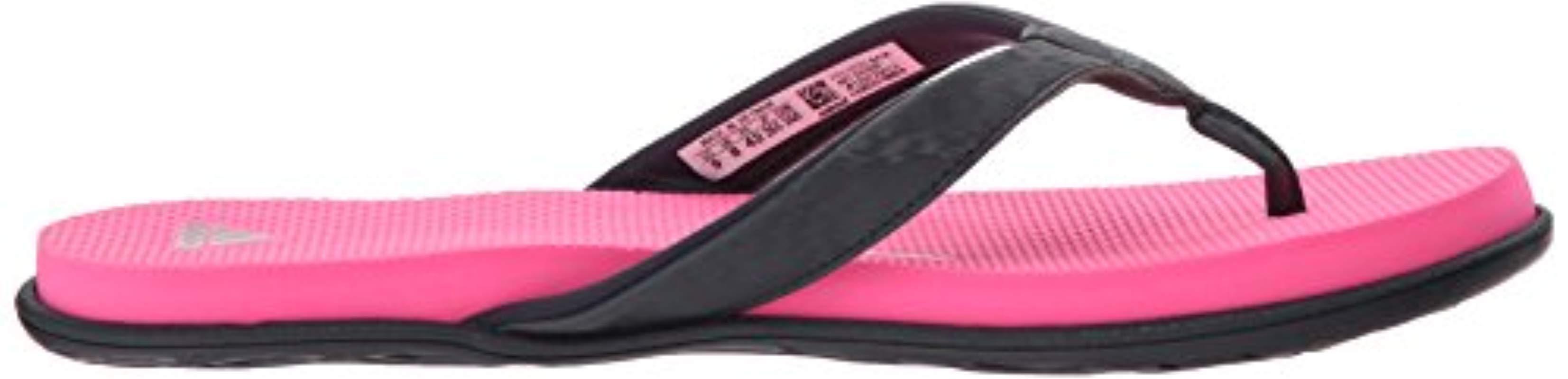 adidas cloudfoam flip flops ladies