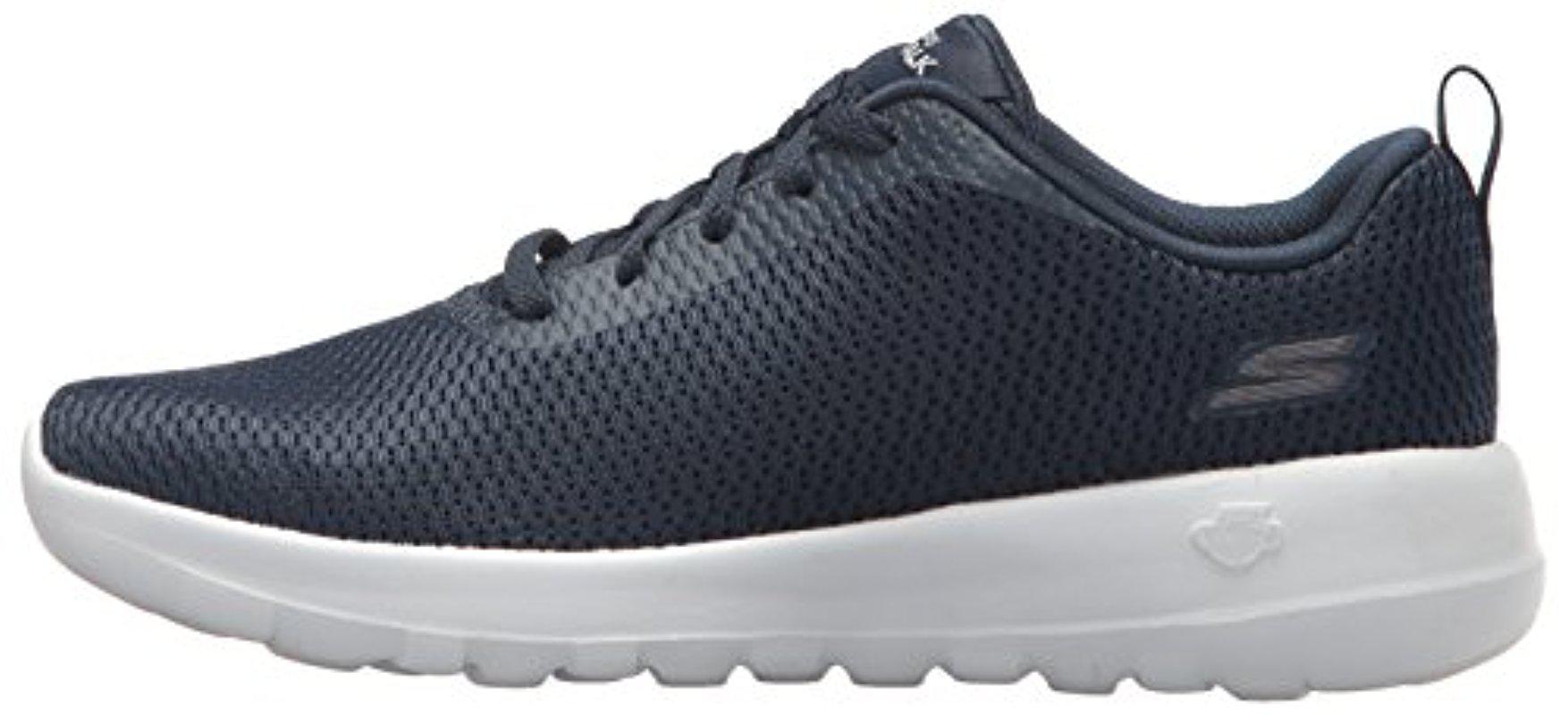 Skechers Go Walk Joy-paradise Sneaker,navy/white,6 W Us in Blue | Lyst