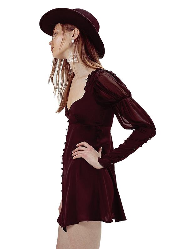 for love and lemons priscilla mini dress