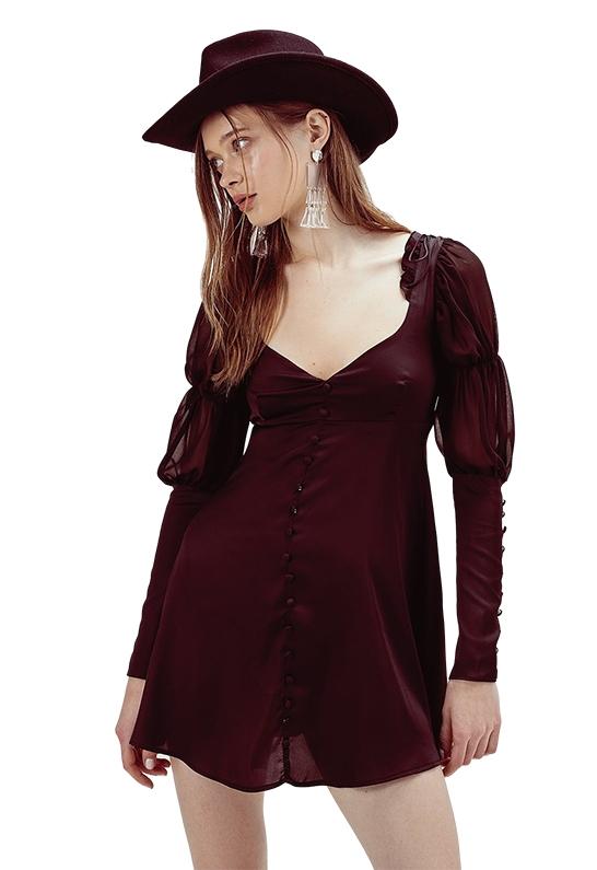 for love and lemons priscilla mini dress
