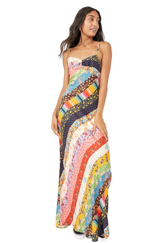 Free People Synthetic Fiona Maxi Dress 