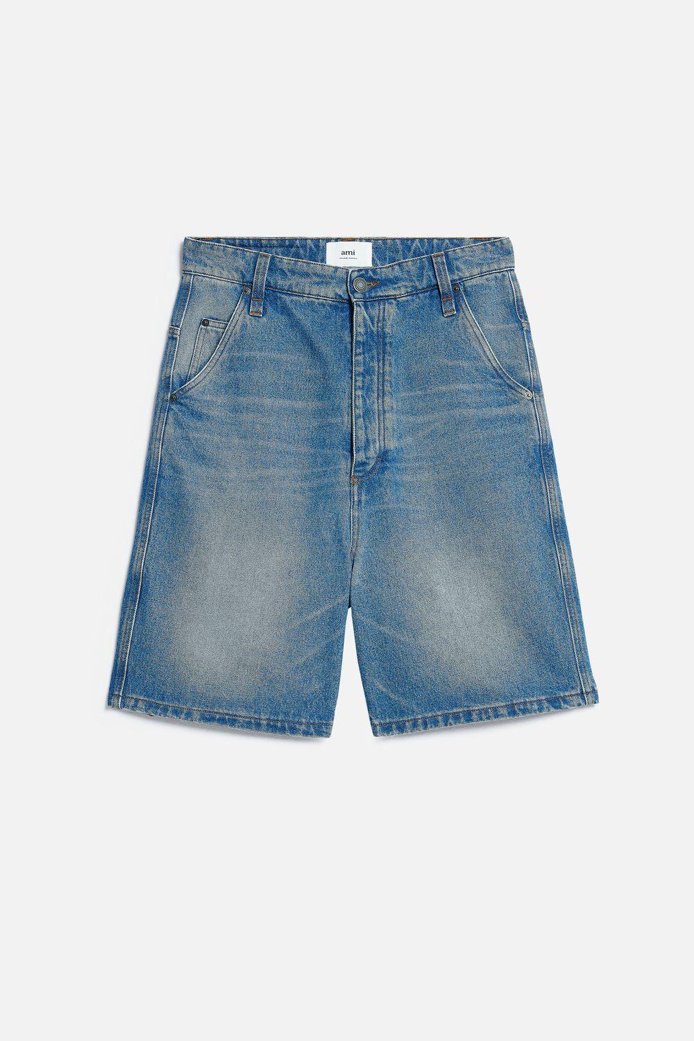 AMI Alex Fit Shorts in Blue for Men | Lyst