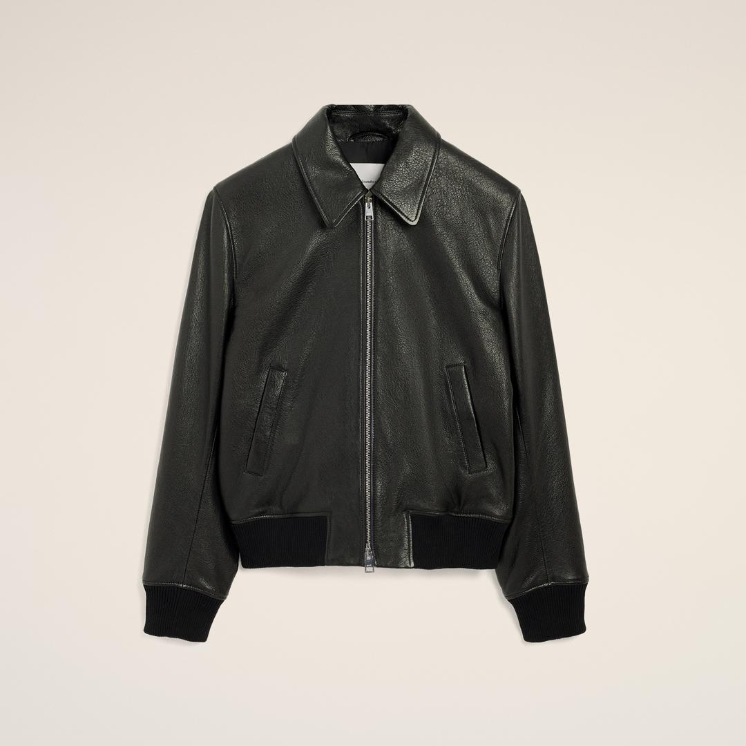 Ami Paris アミパリス スエード ボンバージャケット MA-1 レザー Ami