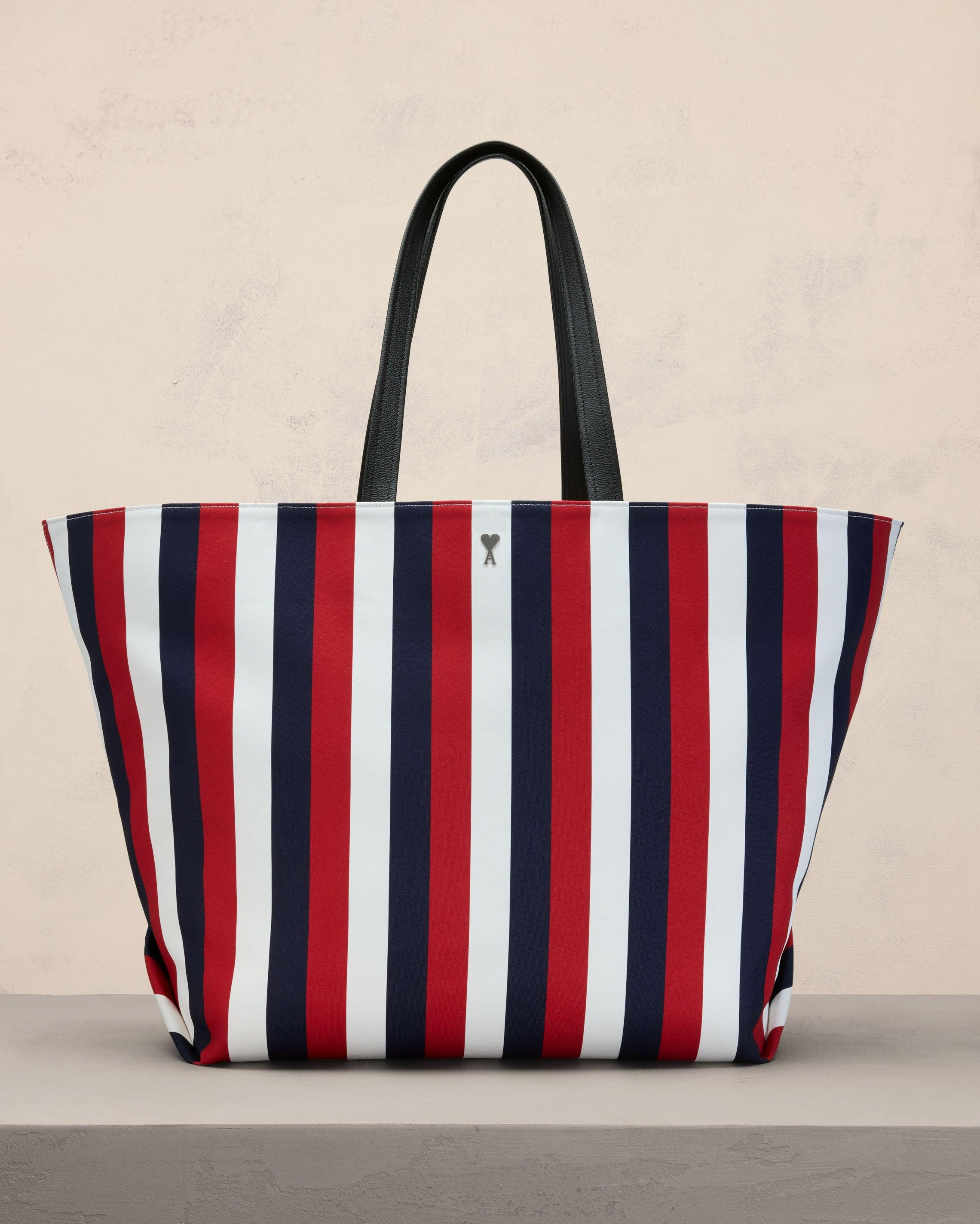 Ami Paris East West Ami Maxi Shopping Bag in Red | Lyst Ami Paris East West Ami Maxi Shopping Bag in Red | Lyst