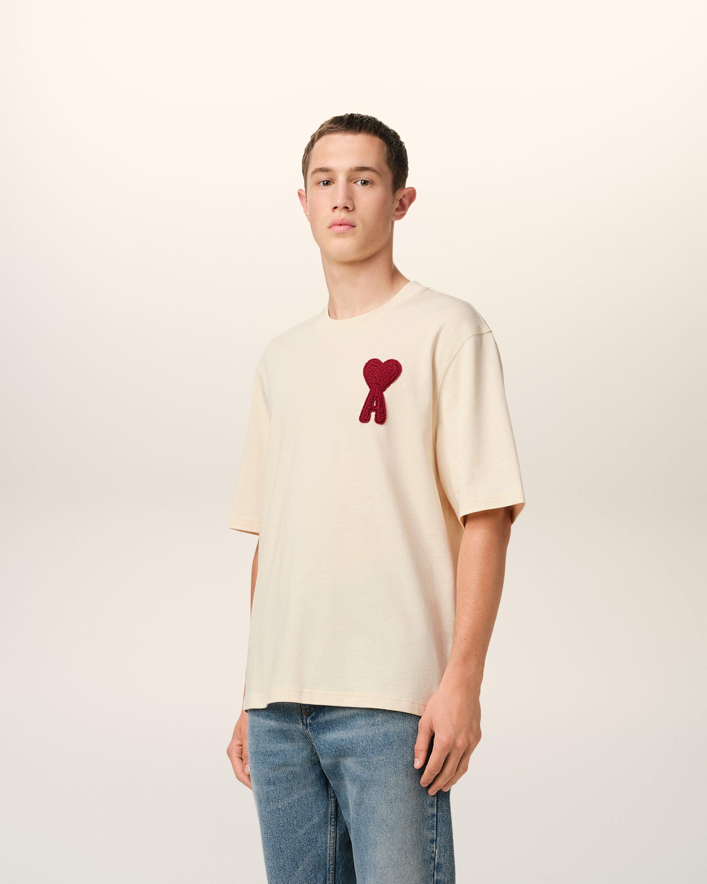 ami-white-T-Shirt-Patch-Ami-De