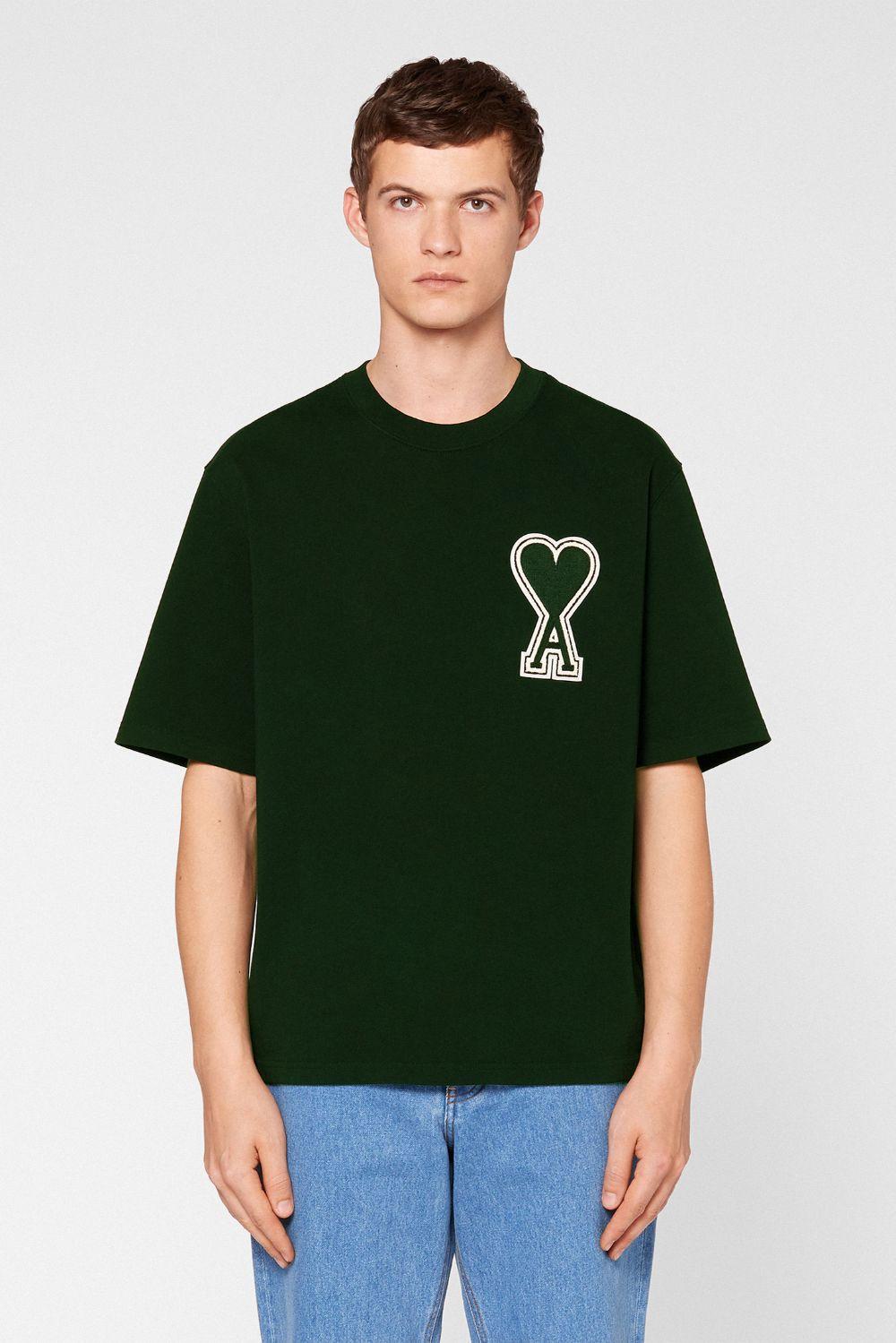 AMI De Coeur T-shirt in Green for Men - Lyst