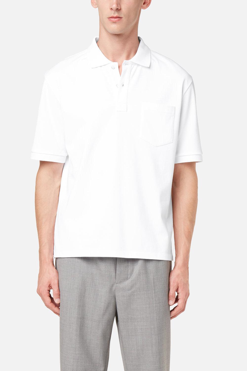 oversized polo shirt