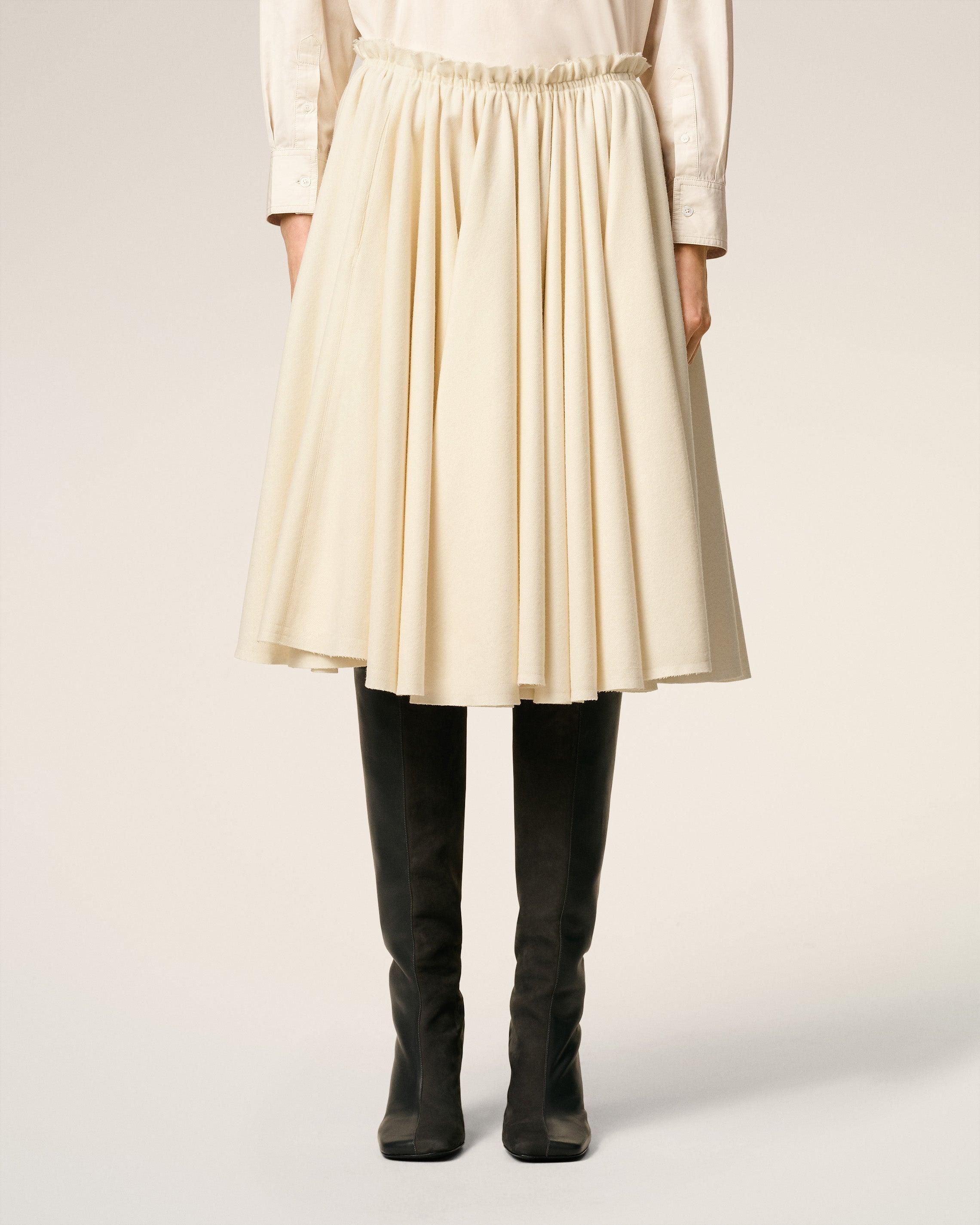 スカート Ami 'Pleated' Skirt Ami Paris Skirts for Women | Online Sale up to 65% off | Lyst
