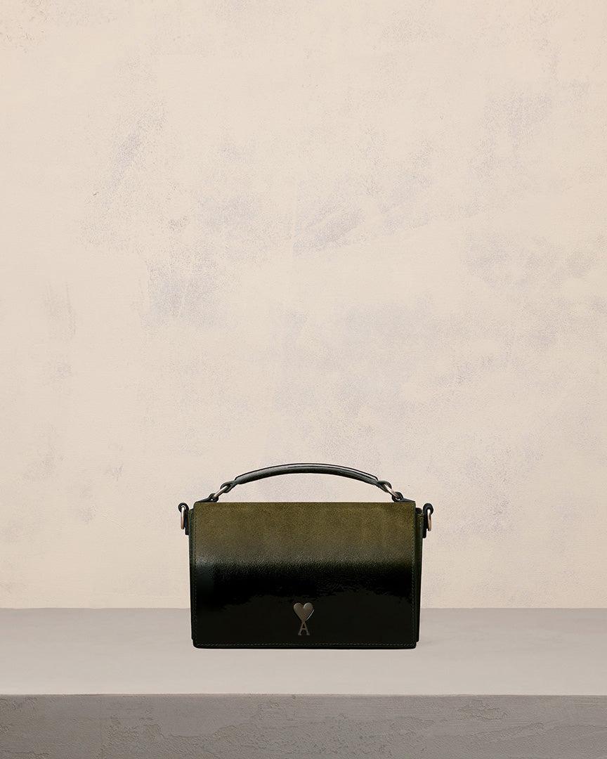 Ami Paris Ami De Coeur Lunch Box Bag in Natural | Lyst UK