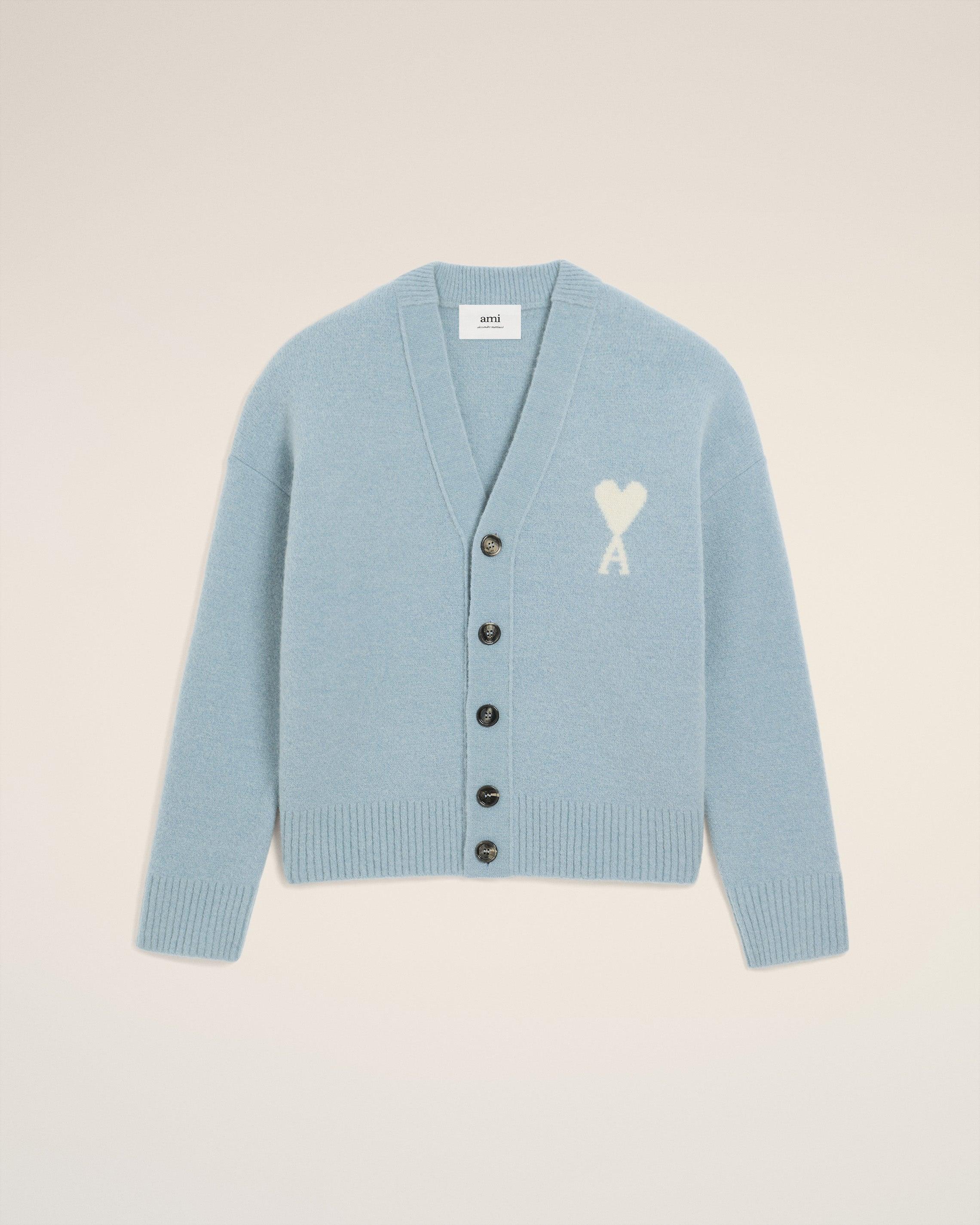 新品　ami paris ブルー アルパカAMI DE COEUR ビーニー 楽天市場】AMI ALEXANDRE MATTIUSSI アミ ニットキャップ ニット帽 Ami