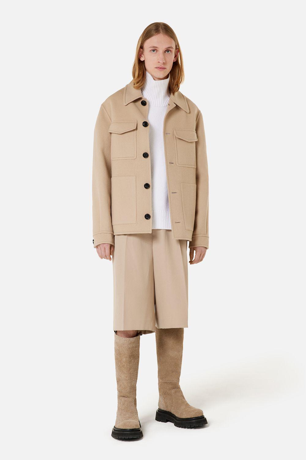 ami de coeur oversize funnel neck sweater