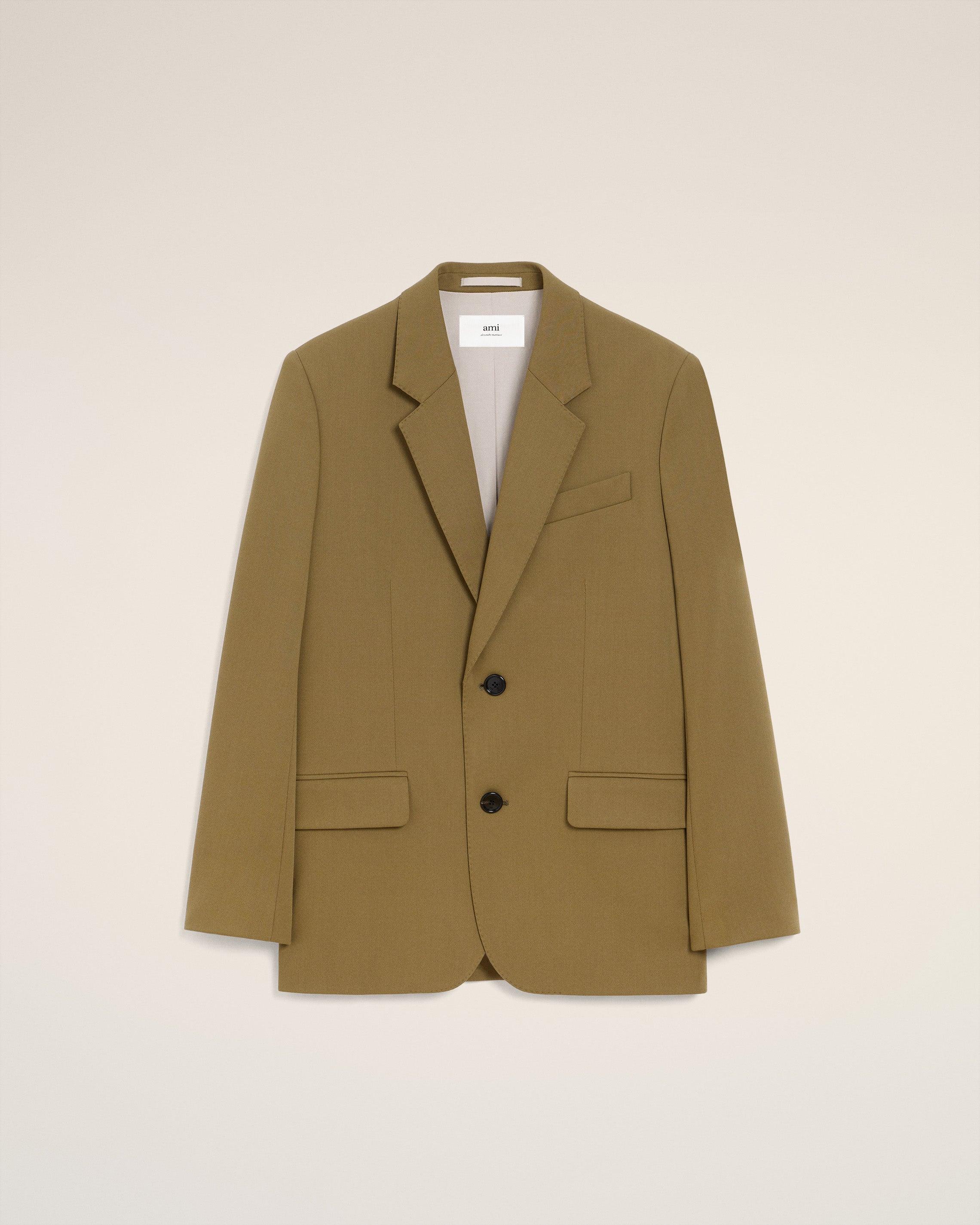 アウターその他 AMI PARIS Woman Blazer Grey FBV311WV0018 281 Ami Paris Outlet: Blazer woman - Grey | Ami Paris blazer