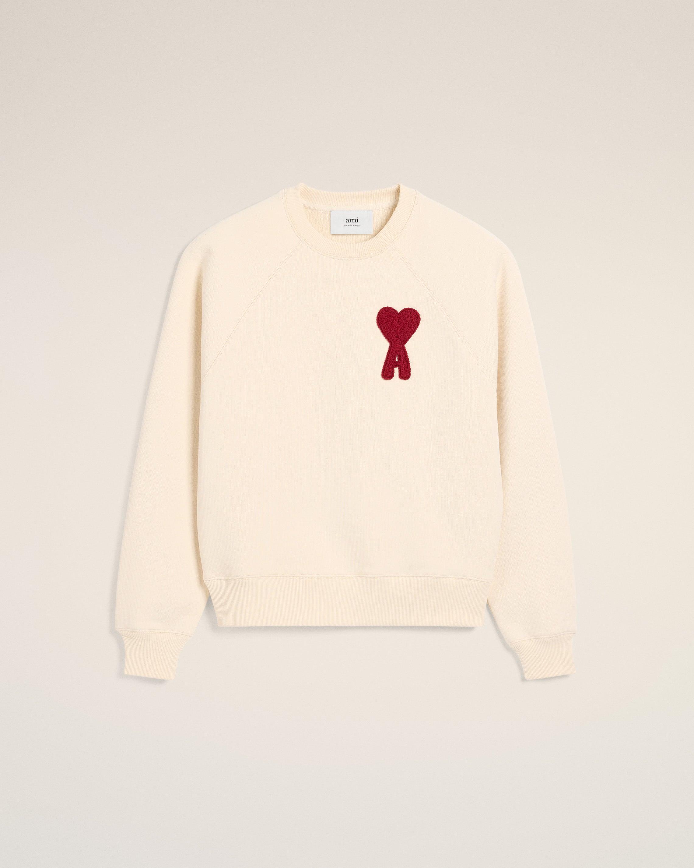 ami スウェットシャツ Ami De Coeur スウェットシャツ ブラック | AMI PARIS