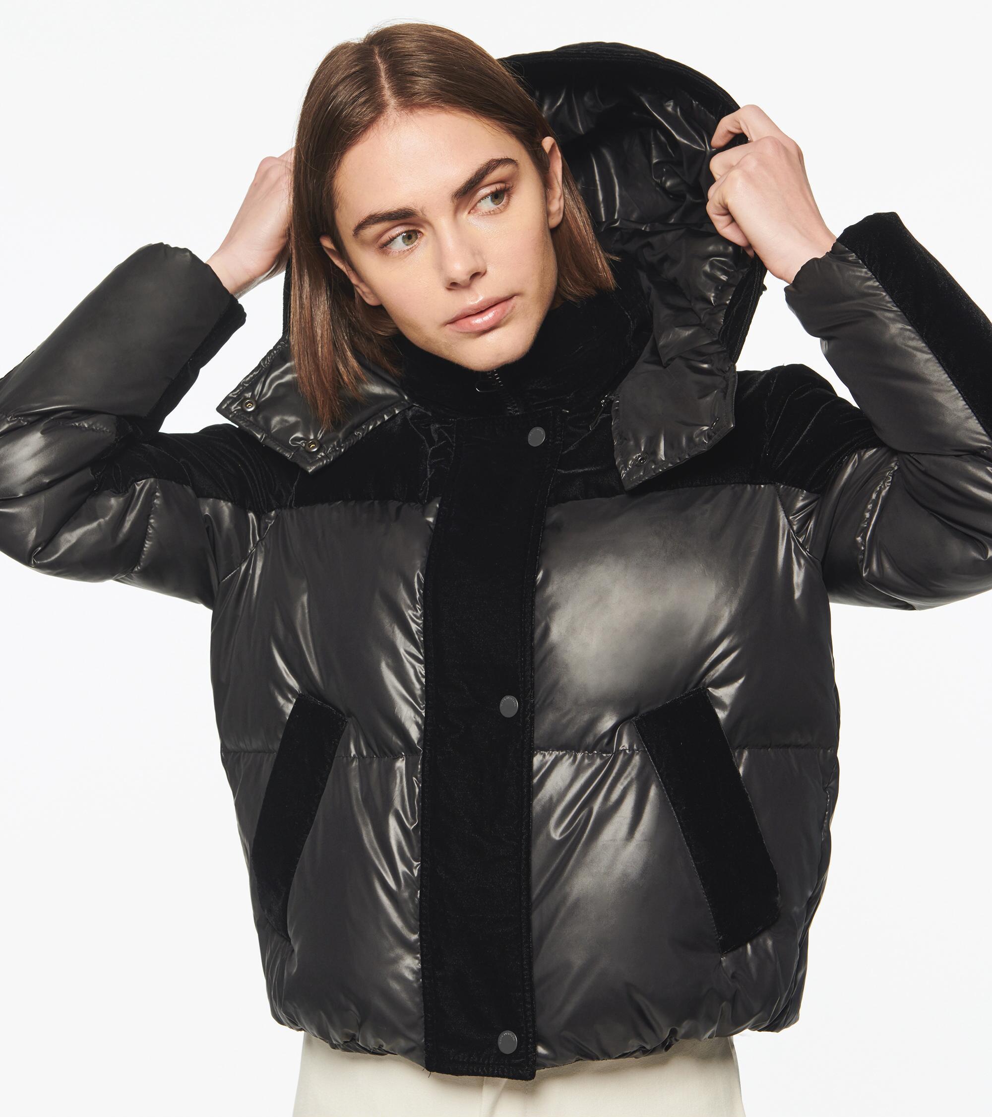Marc New York Velvet Mixed Media Puffer Coat 2024 towncentervb