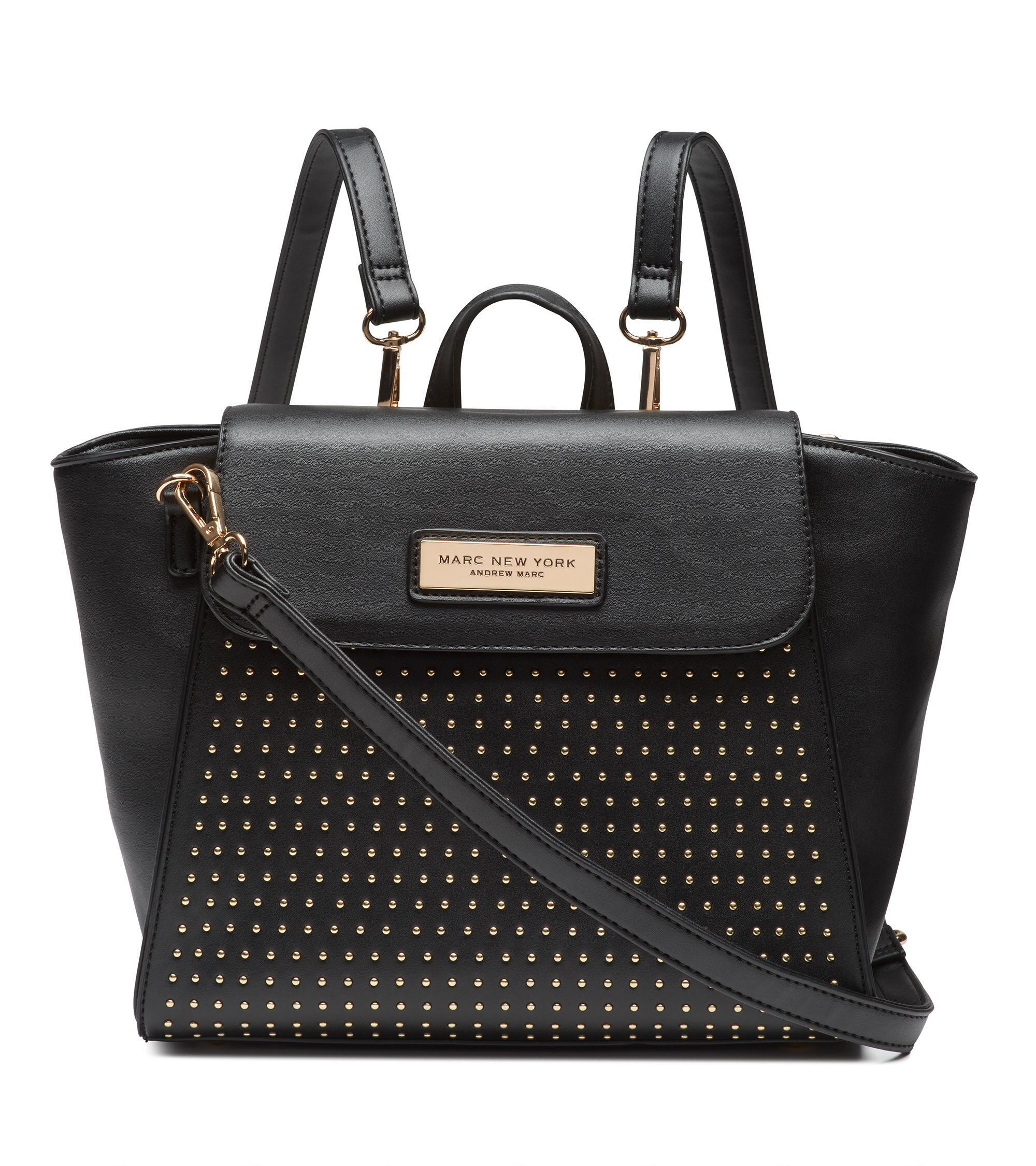 andrew marc leather backpack