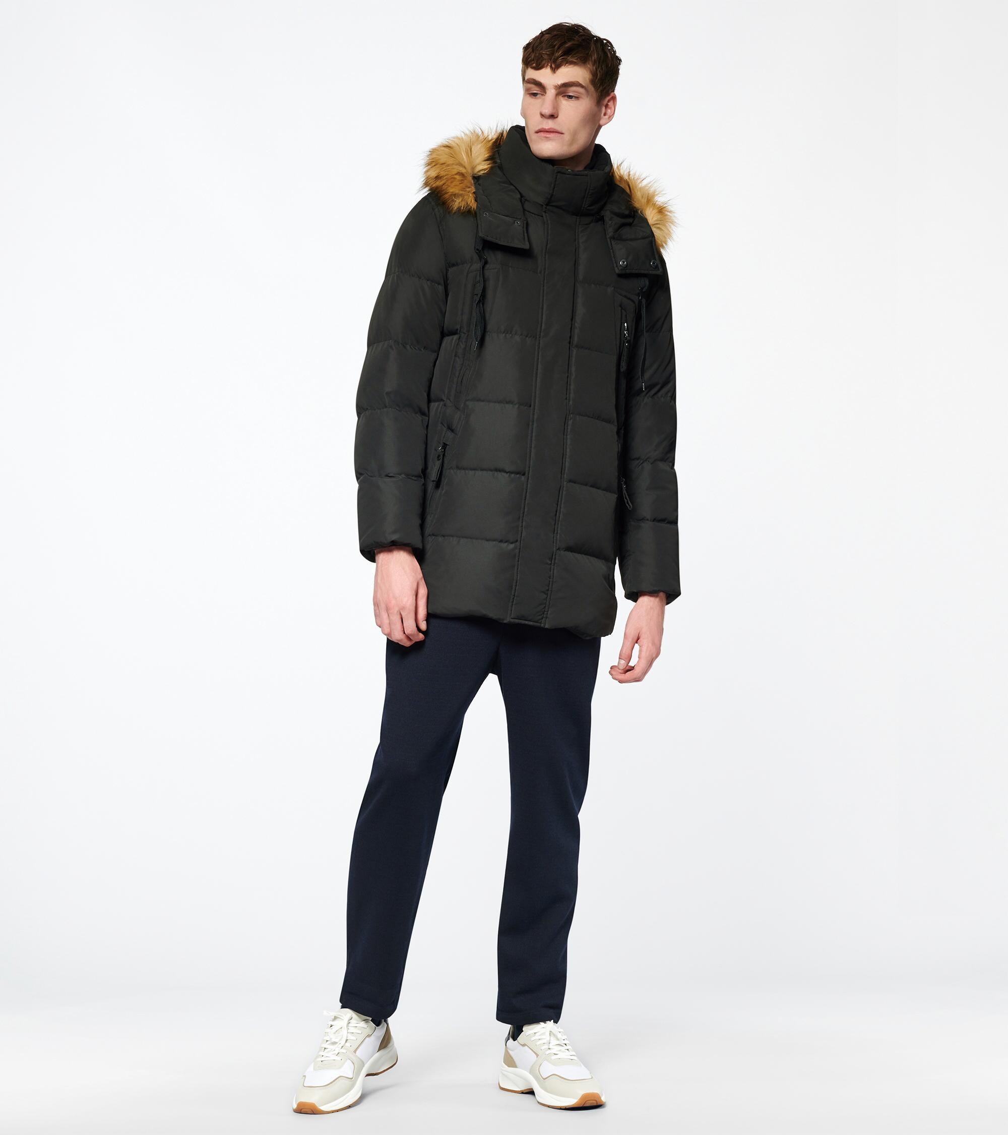 conway matte down parka