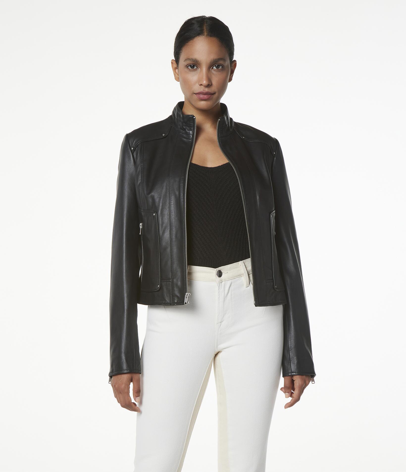 andrew marc black jacket