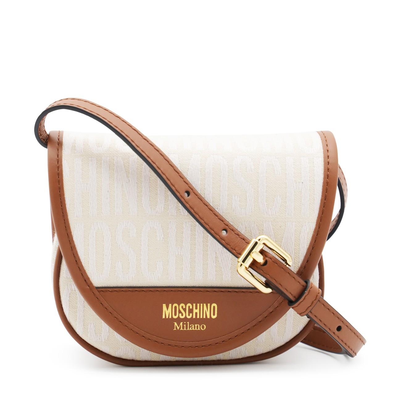 Moschino best sale tan bag