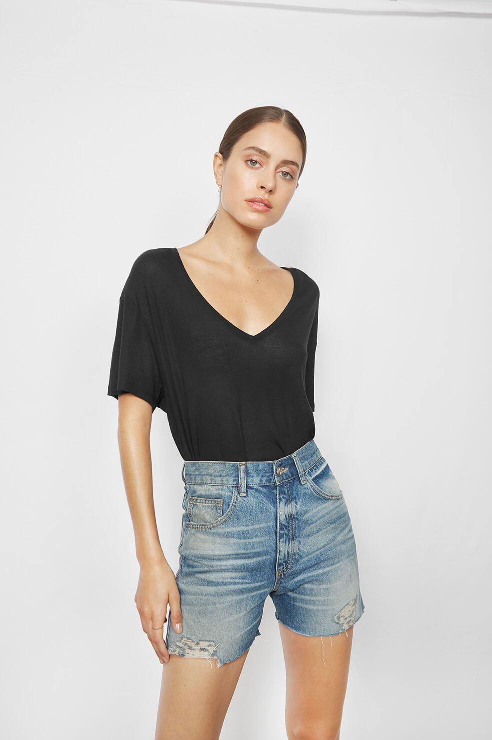 Anine bing denim shorts Clearance