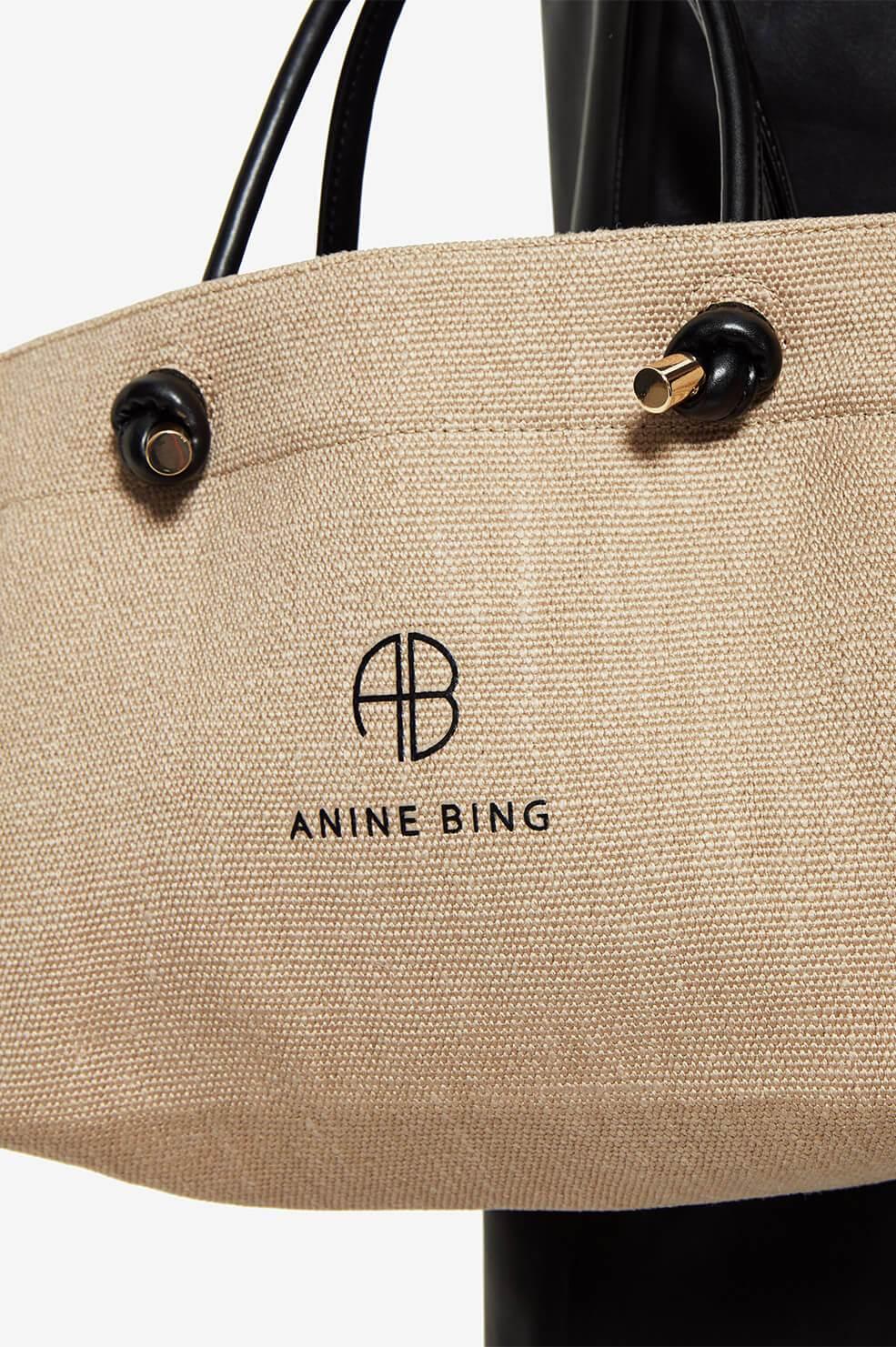 Anine Bing - Mini Saffron Tote in Cream