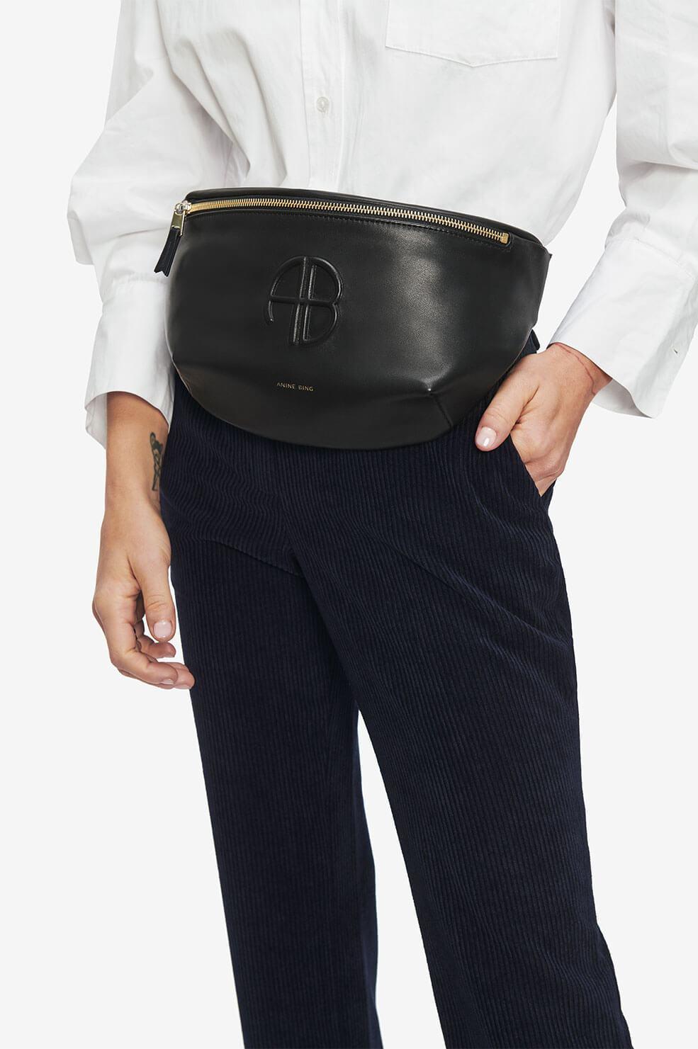 anine bing belt bag