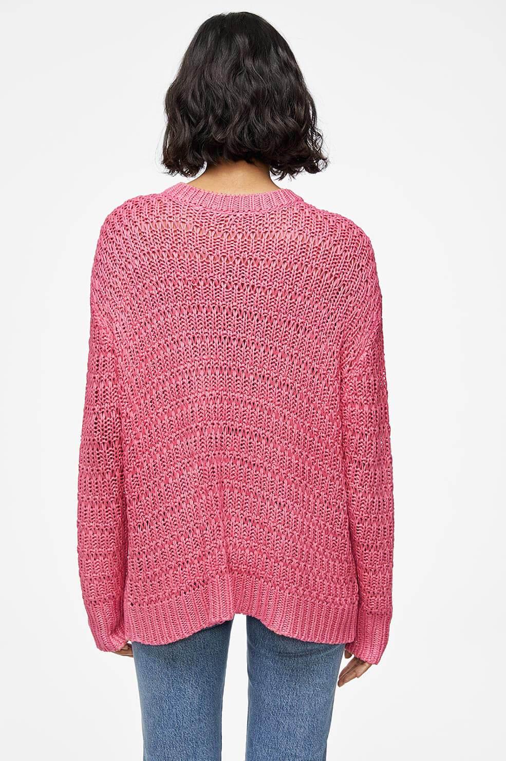 anine bing pink sweater