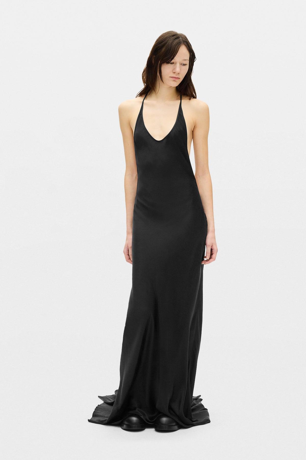 ann demeulemeester maxi dress Ann Demeulemeester Maxi Dress in White
