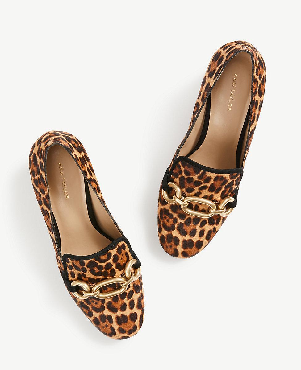 ann taylor leopard shoes