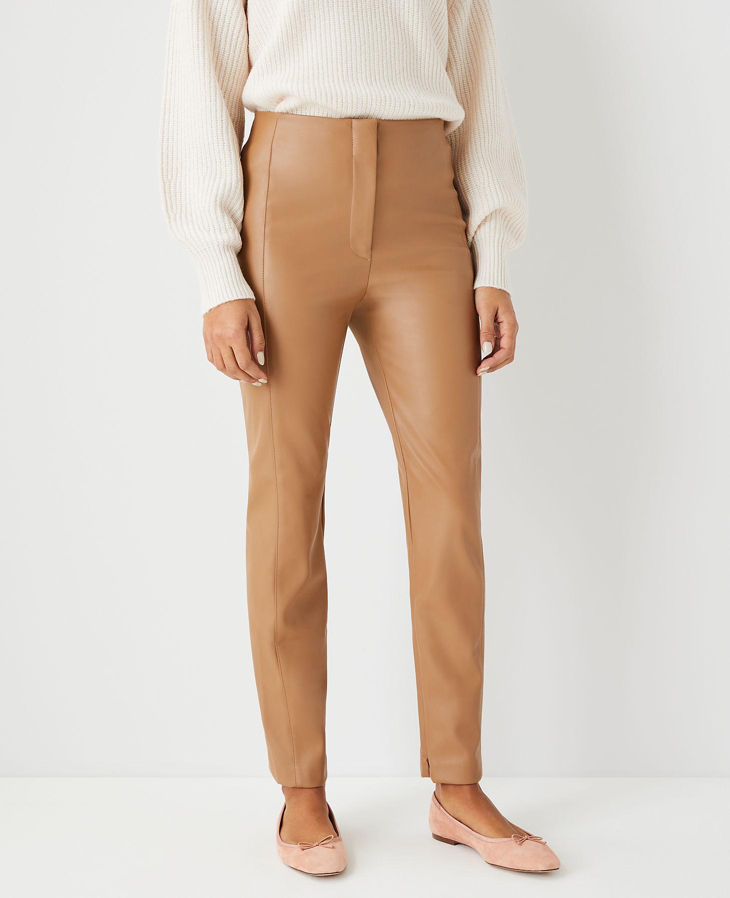 Ann Taylor The Audrey Pant In Faux 