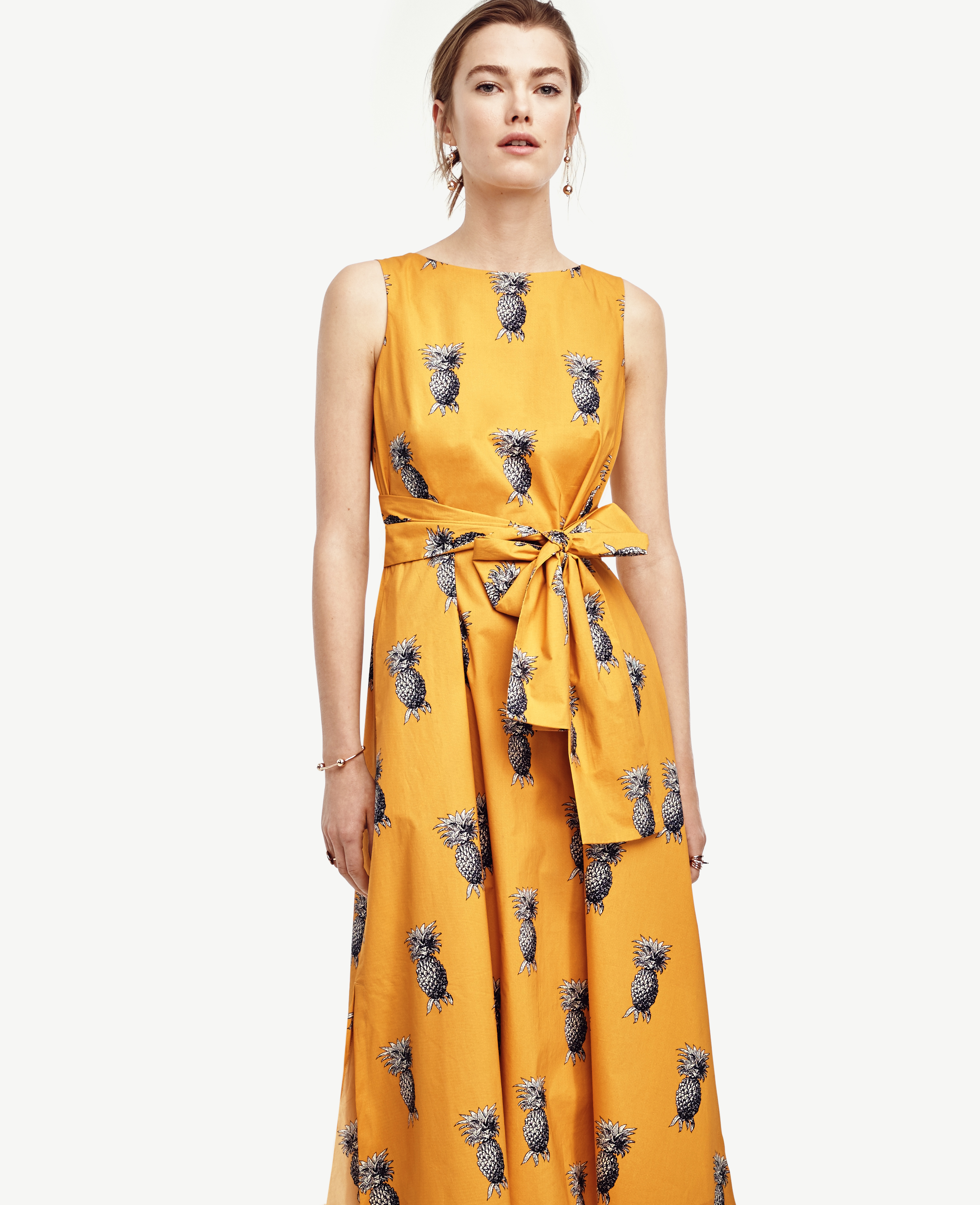 yellow pineapple dress