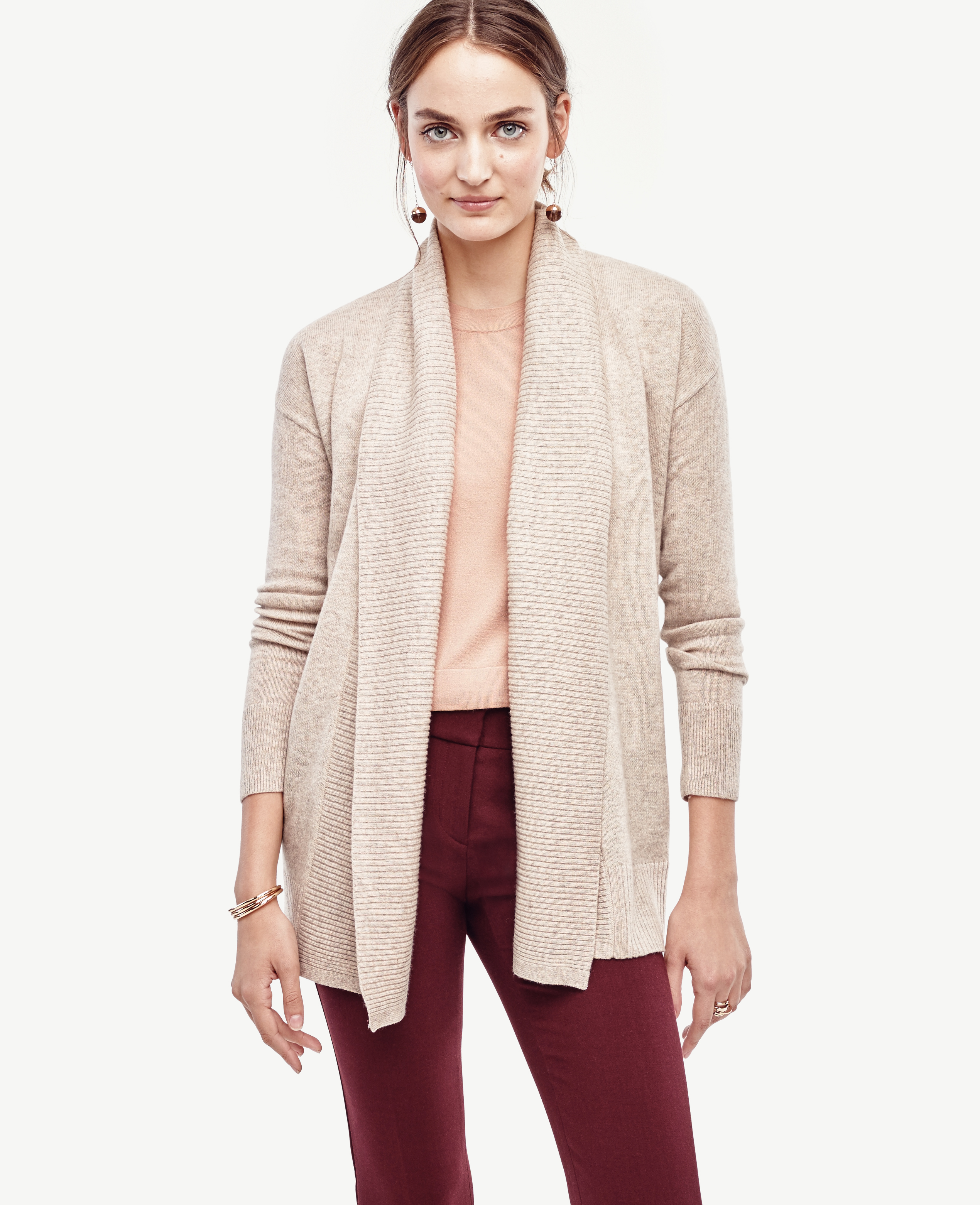 ann taylor open cardigan