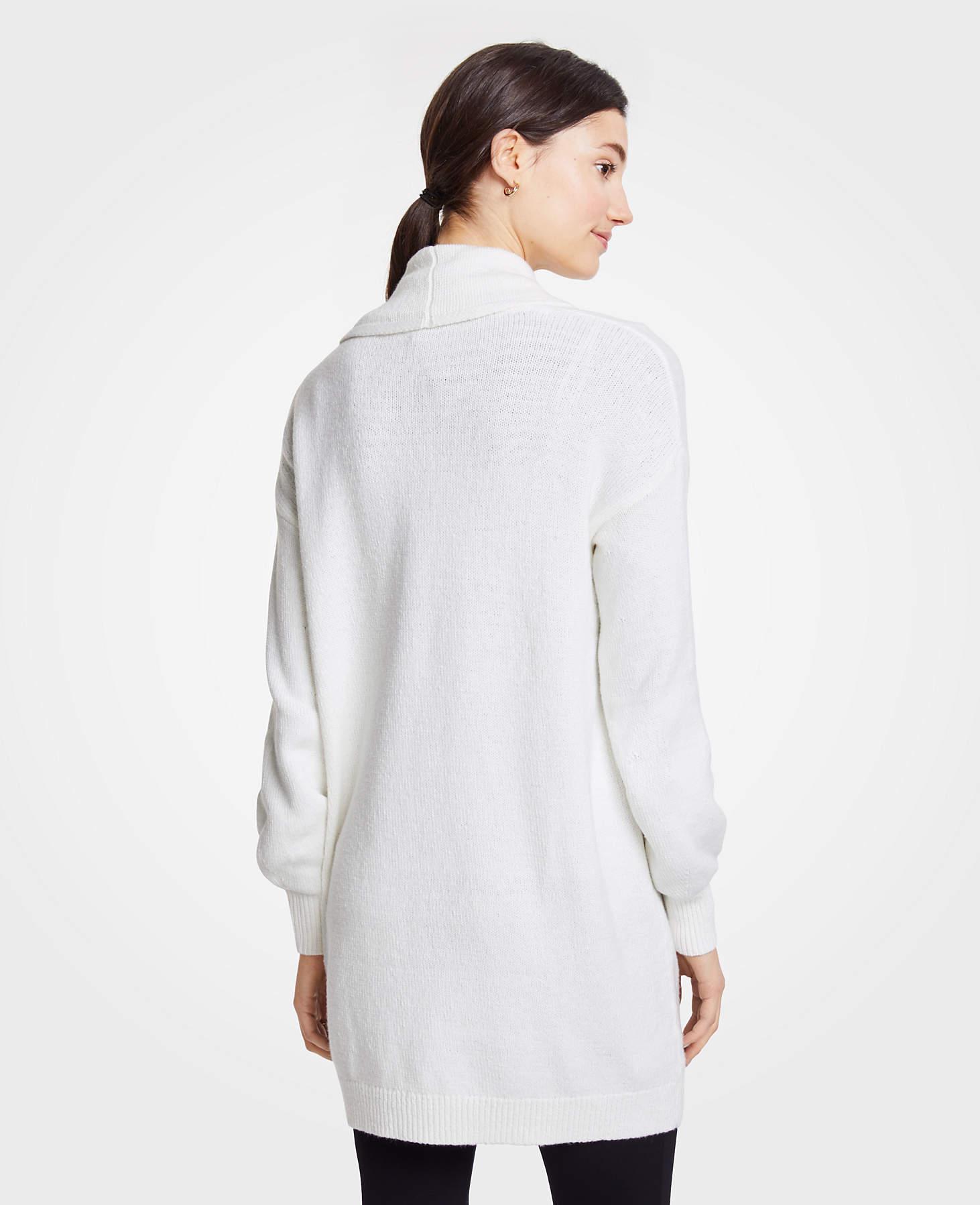 ann taylor open cardigan