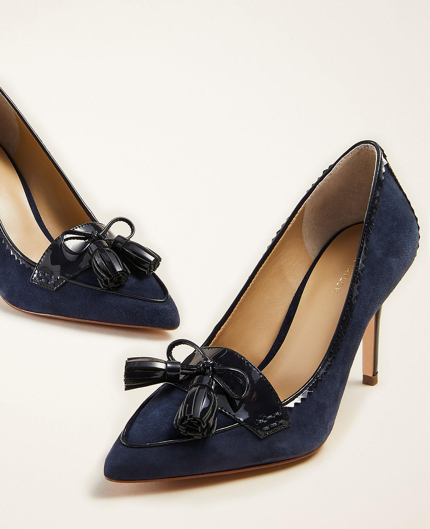 mila suede pumps