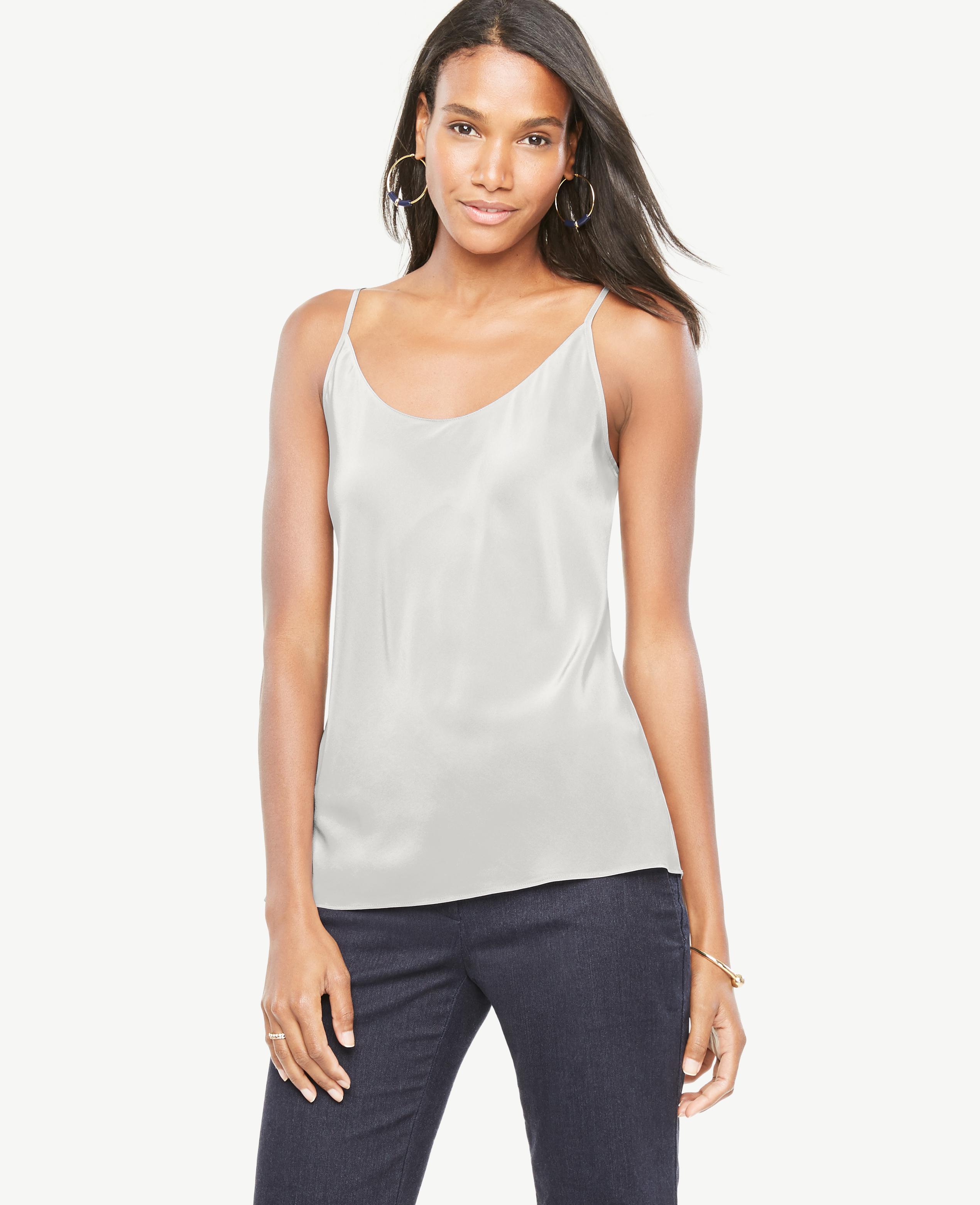 frame silk cami