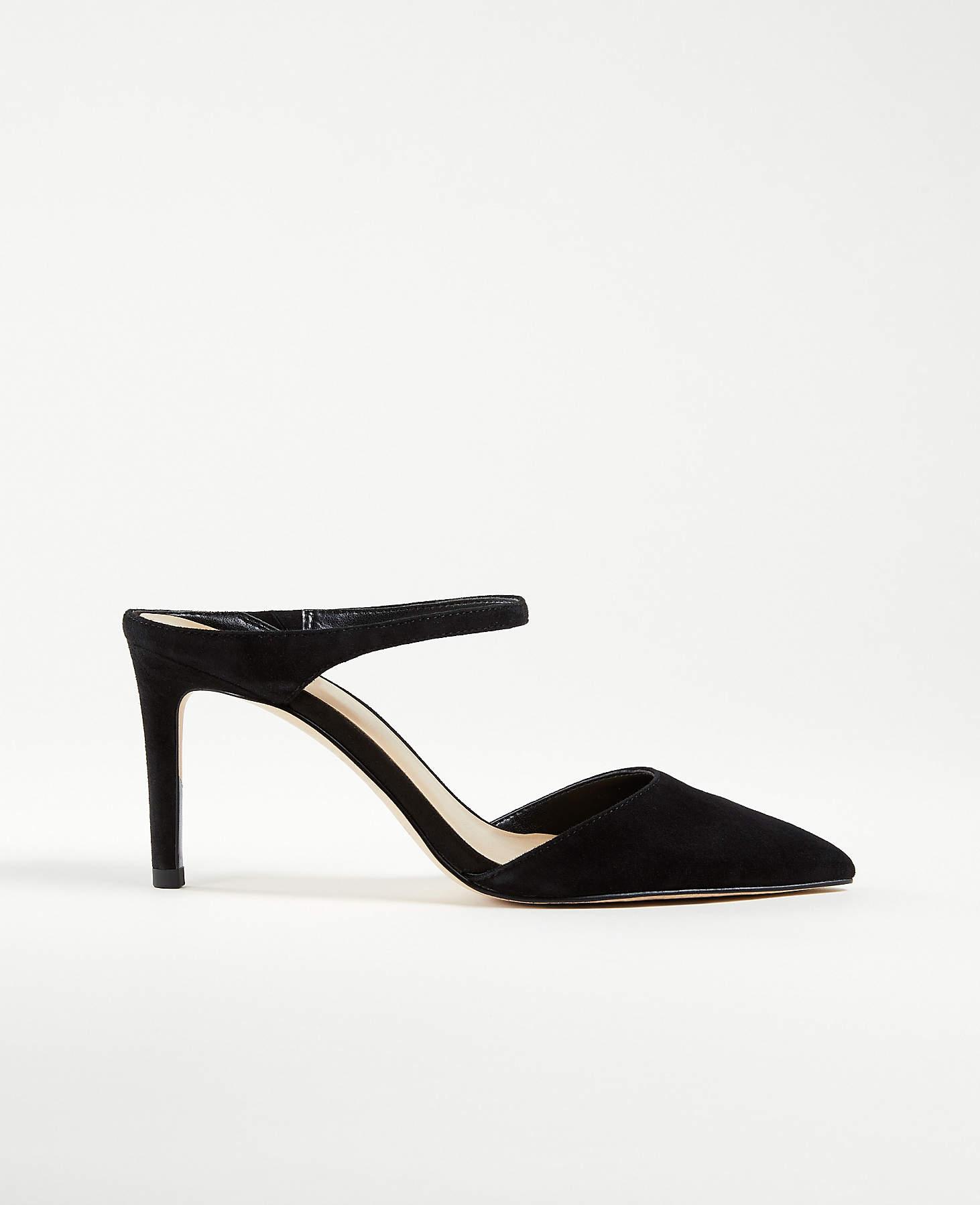 jodie suede mule pumps