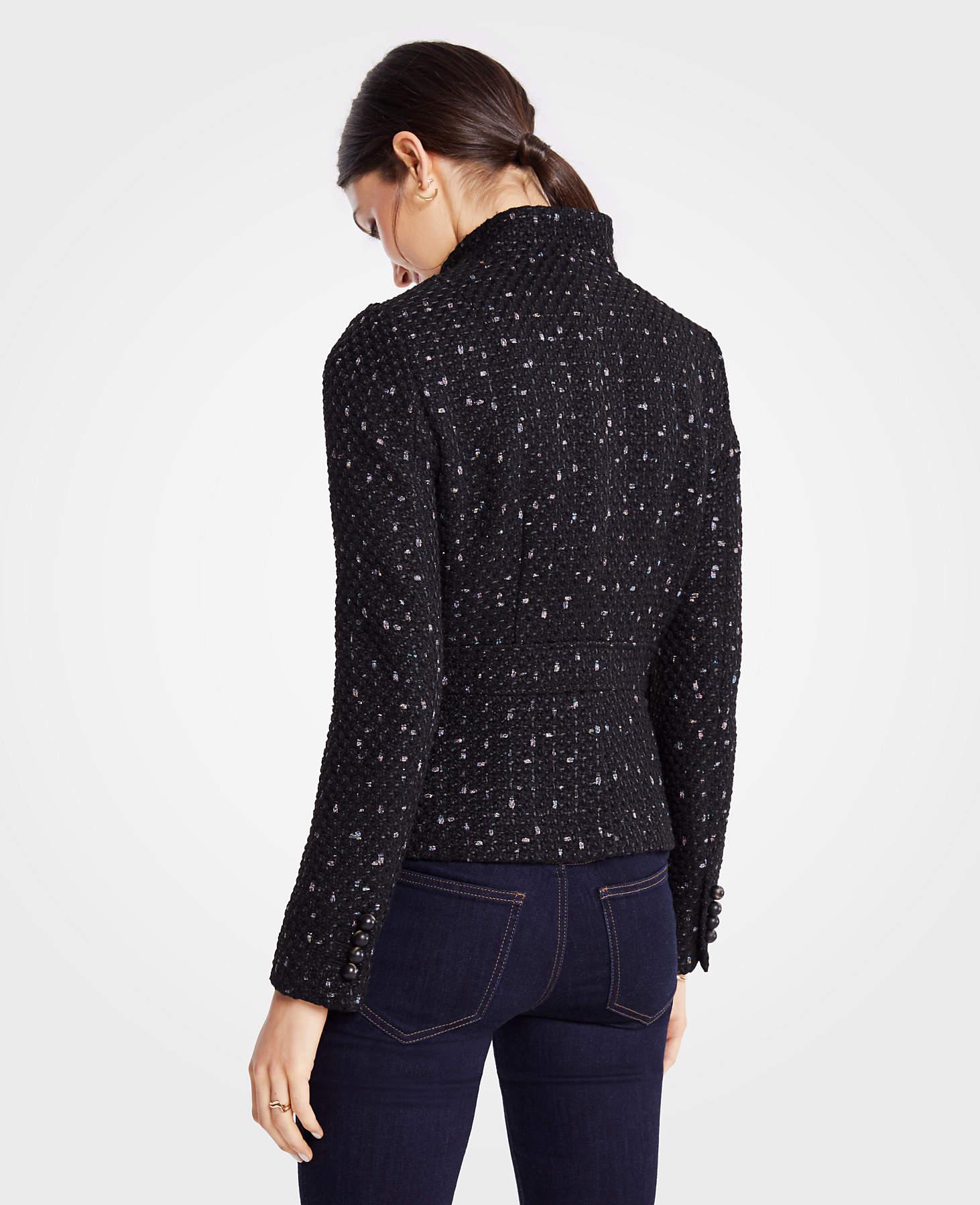 ann taylor black jacket
