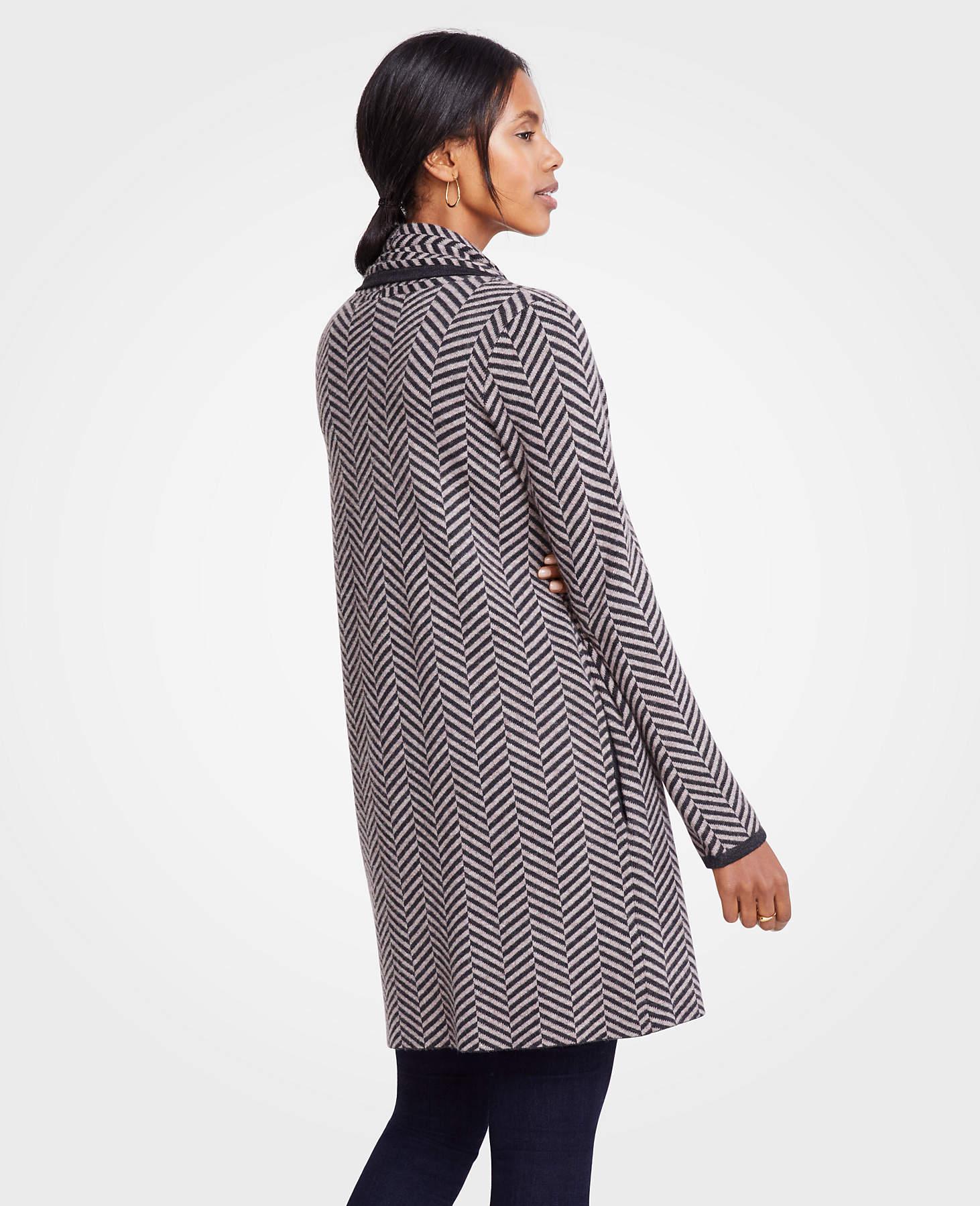 Ann Taylor Herringbone Coat Cheap Sale 