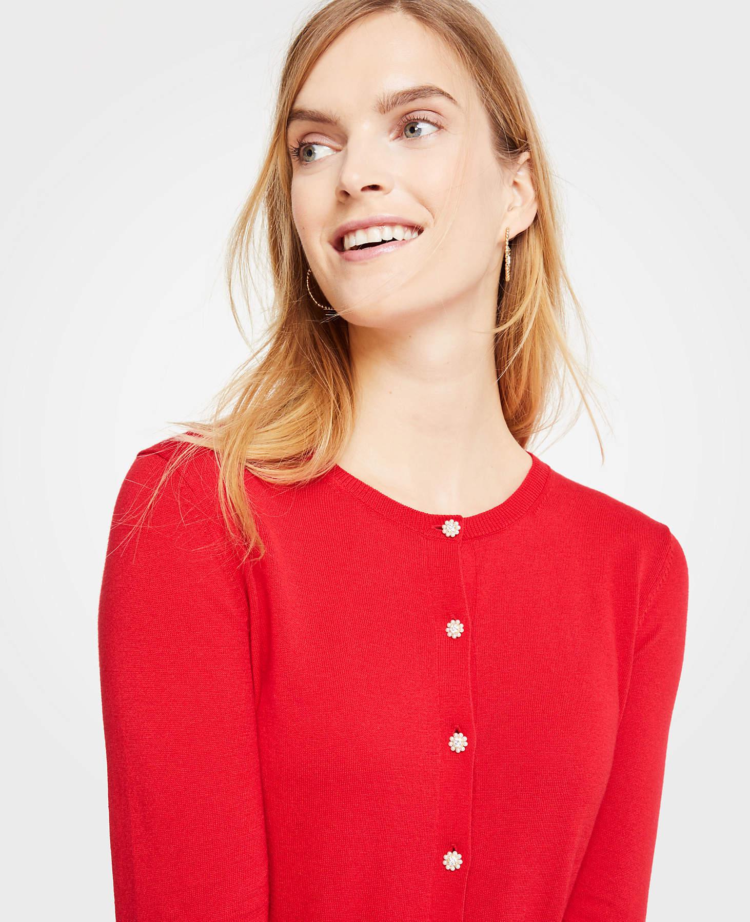 Ann Taylor Red Sweater Flash Sales, 59 