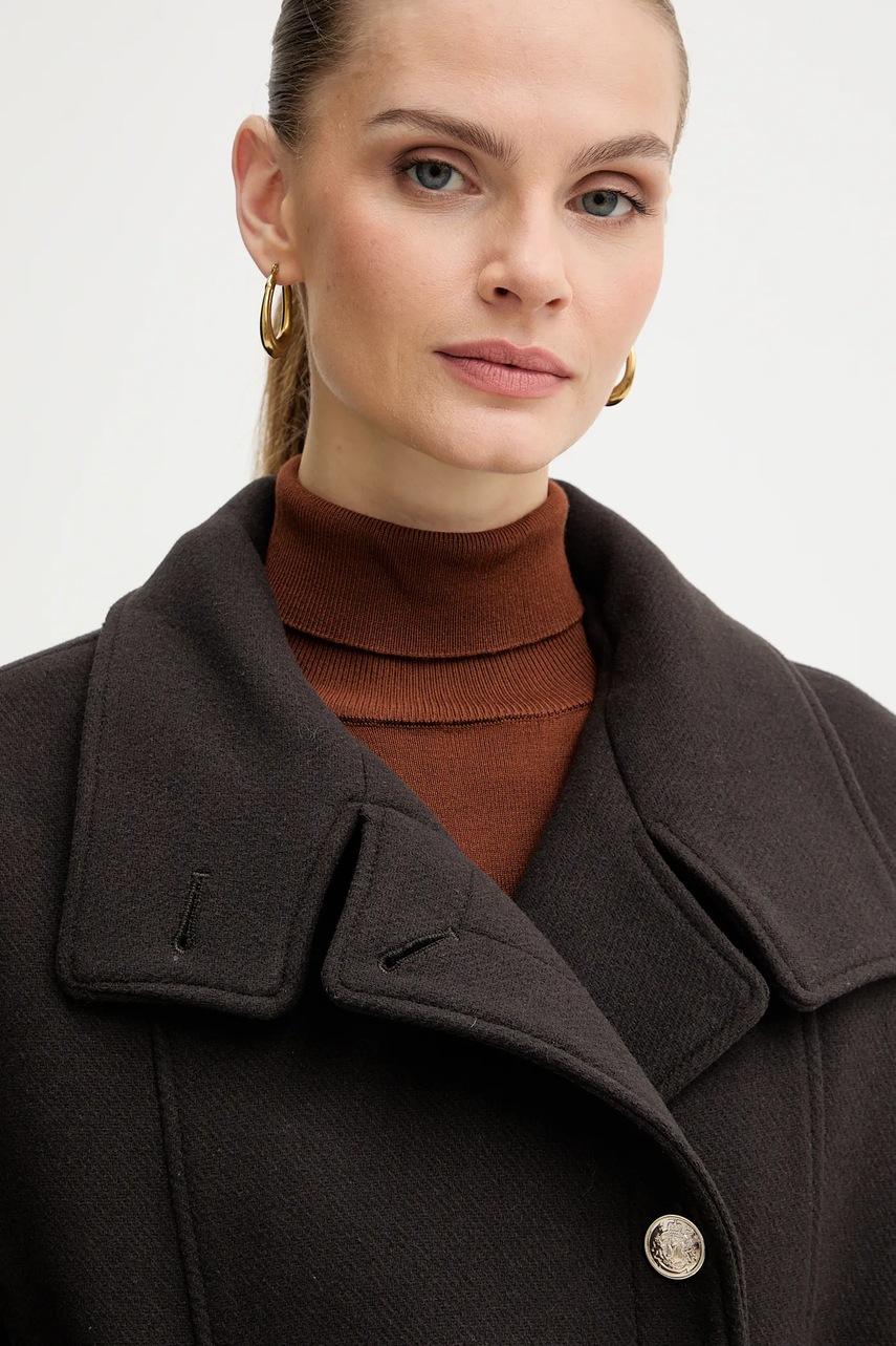 Cappotto Lungo Medio Donna Morgan – Modello Dritto, Doppio Petto E Colletto Alto – Eleganza Invernale - 4