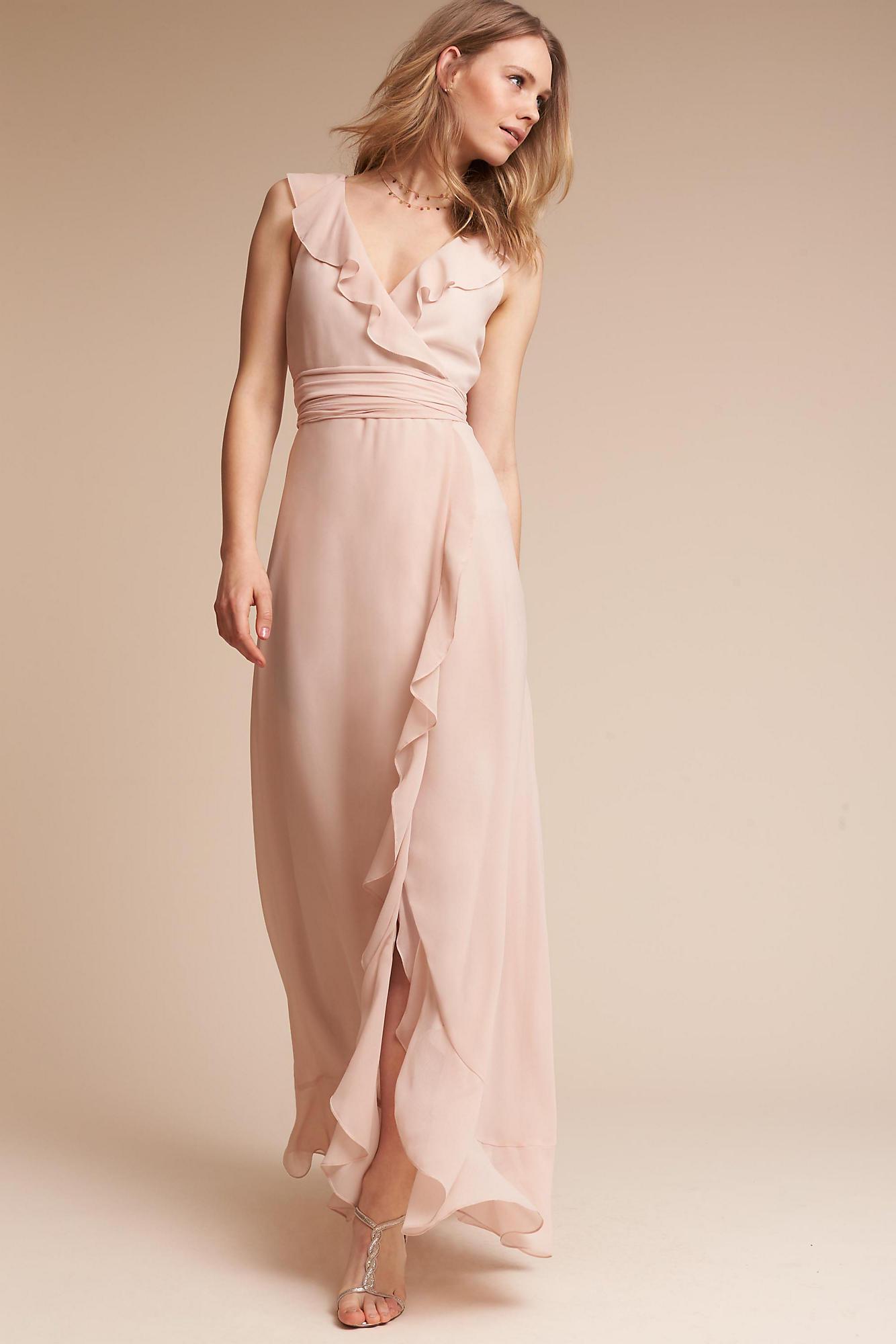Lyst Anthropologie Joelle Dress in Pink