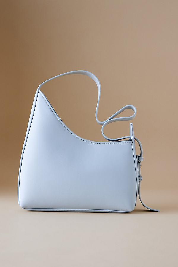 By Anthropologie Asymmetrical Buckle Shoulder Bag in Blue