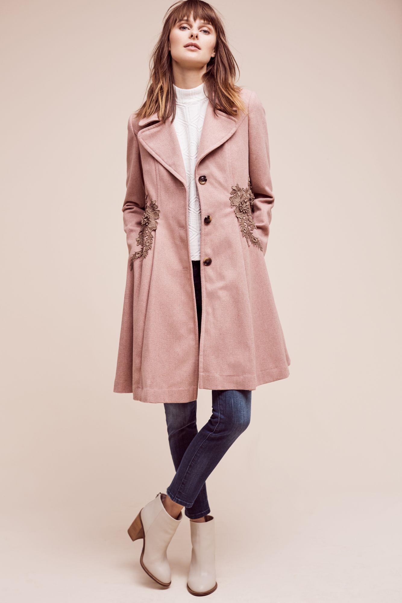 anthropologie elevenses coat