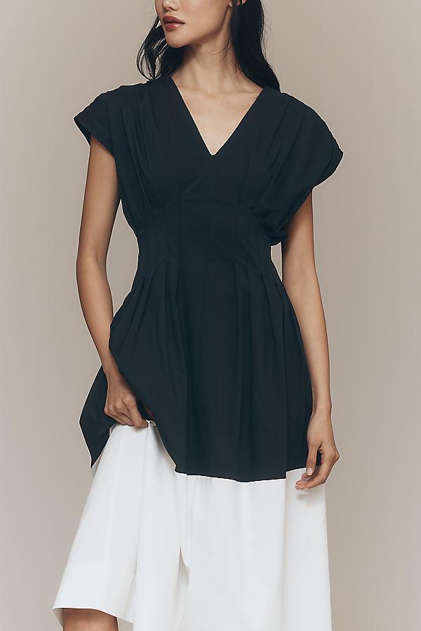 exquise short-sleeve twofer mini dress Exquise Short-Sleeve Twofer Mini Dress at MarketFair Shoppes in Princeton, NJ